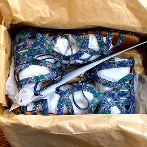 Kenneth Cole Break My Heart Gladiator Sandals